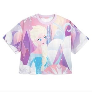 Disney Frozen Semi-Crop Top